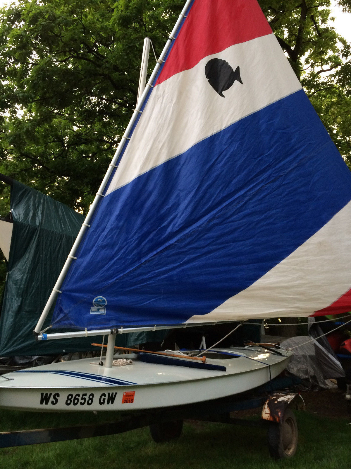 Sunfish Sailboat - Complete
