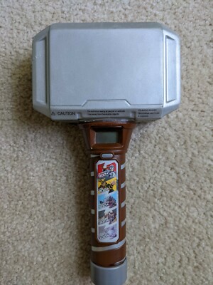 Thor's Power Hammer Game Toy Mjolnir Strength Avenger Marvel Hasbro 2014 Costume