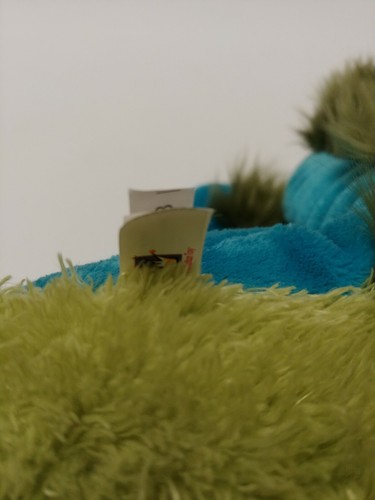 Manhattan Toy Galoompagalots Trilby Green & Blue Furry Monster 18