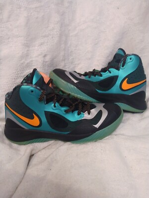 Size 8.5 - Nike Zoom Hyperfranchise XD Bright Citrus 2013 Clean wearable 