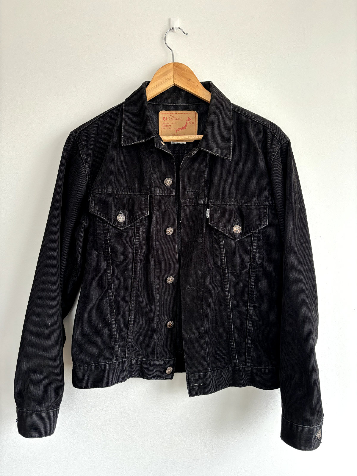 Corduroy Zip-Up Jacket in Royal – SVRN