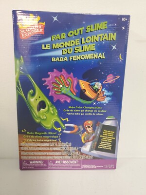 Brand New Scientific Explorer Series Sci-Fi Far Out Slime Science Kit