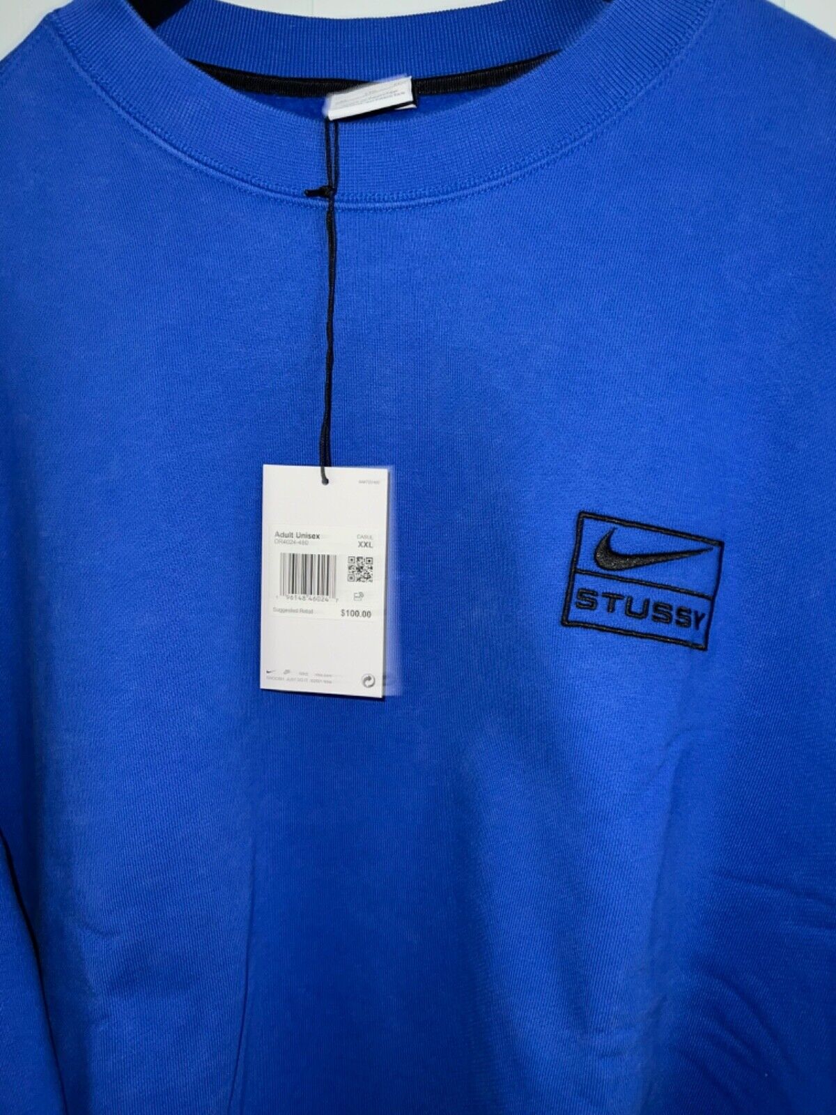 Nike x Stussy NRG BR Crew Fleece “Blue” | eBay Nike x Stussy NRG BR Crew Fleece “Blue” | eBay