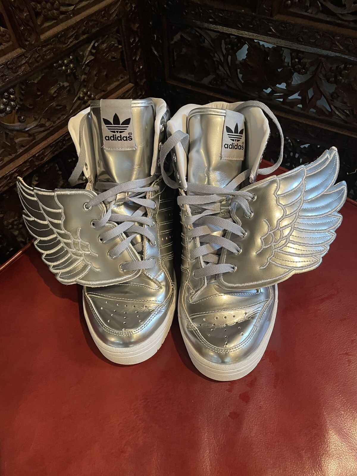 jeremy scott silver wings