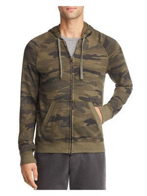

MILLS SUPPLY Мужская зеленая камуфляжная куртка на молнии, Зеленый, R38K611