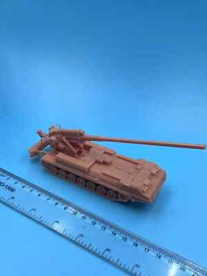 3D Printed 1/72/87/144 Soviet 2S7 Self propelled Gun Unpainted Model Kit NEW