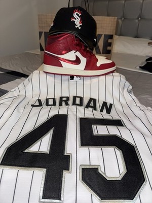 シカゴ・ホワイトソックス ジョーダン 45 ユニフォーム XL Michael Jordan Chicago White Sox / Bulls #45 Mens Baseball