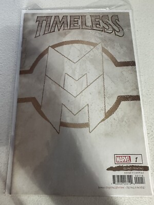 Timeless #1 1:25 Miracle Man 2nd Print Variant Marvel 2022 VF/NM Comics 