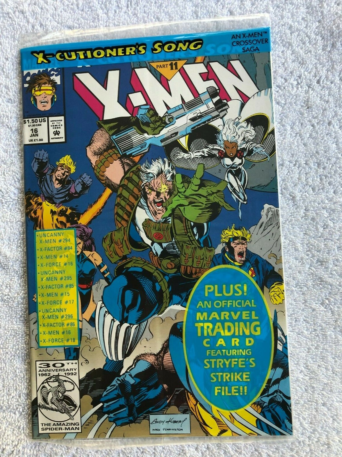 X-MEN1〜16 X-Men #16 (1/93) Graded CGC 9.8 | eBay