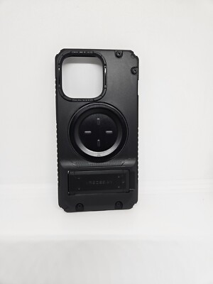 vrs desing kickstand case compatible with iphone 13pro black shockproof
