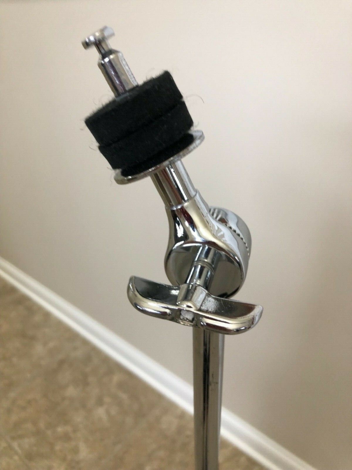 NICE VINTAGE Rogers USA 4-SECTION MEMRILOC CYMBAL STAND Londoner #2