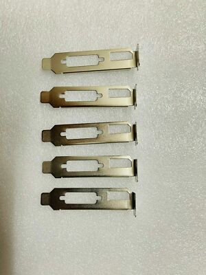5PCS Low Profile Bracket for AMD HD4550 HD5450 HD6450 HD7470 HD7570 HD8570