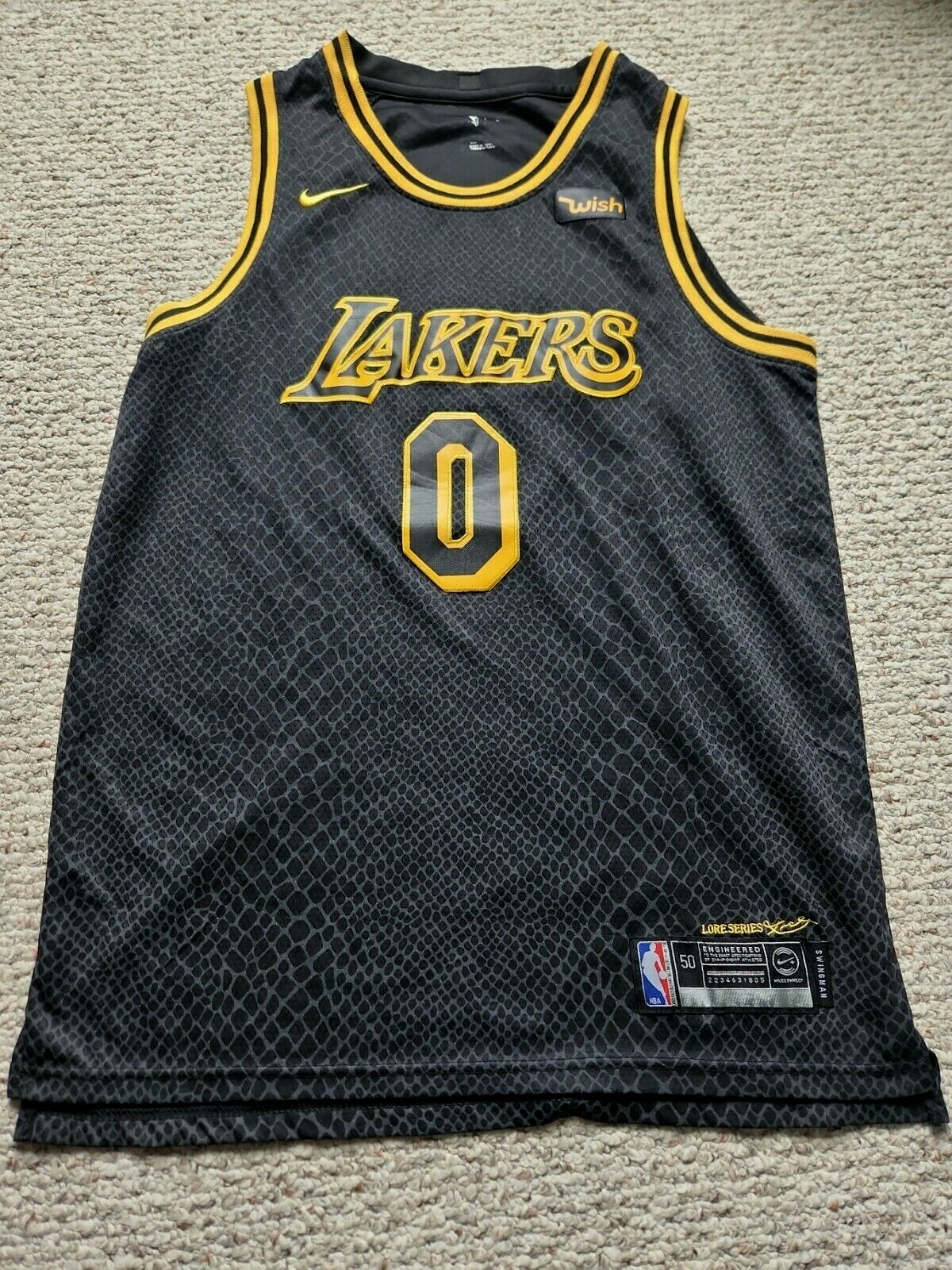 LAKERS ノースリーブ ユニフォーム XXL 新品 アメリカ購入品 LAKERS ノースリーブ ユニフォーム XXL 新品 アメリカ購入品 $_