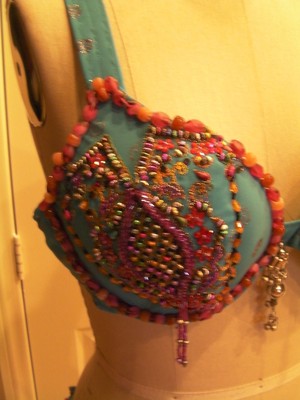 Bellydance Bra And Belt Handmade