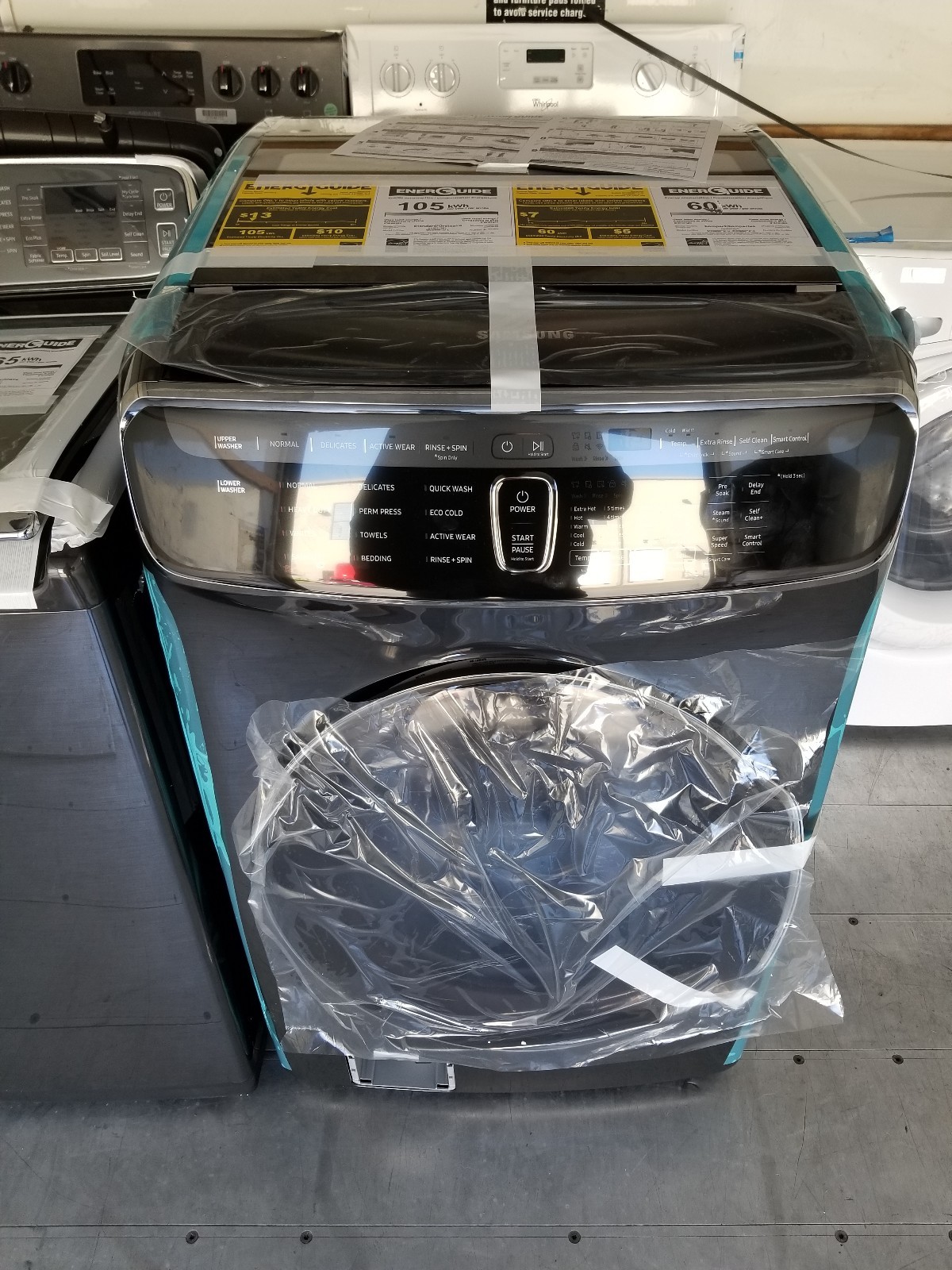 New Samsung flexwash. WV60M9900AV