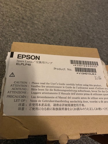 EPSON Projector Lamp ELPLP48 w/Housing For EPSON Projectors