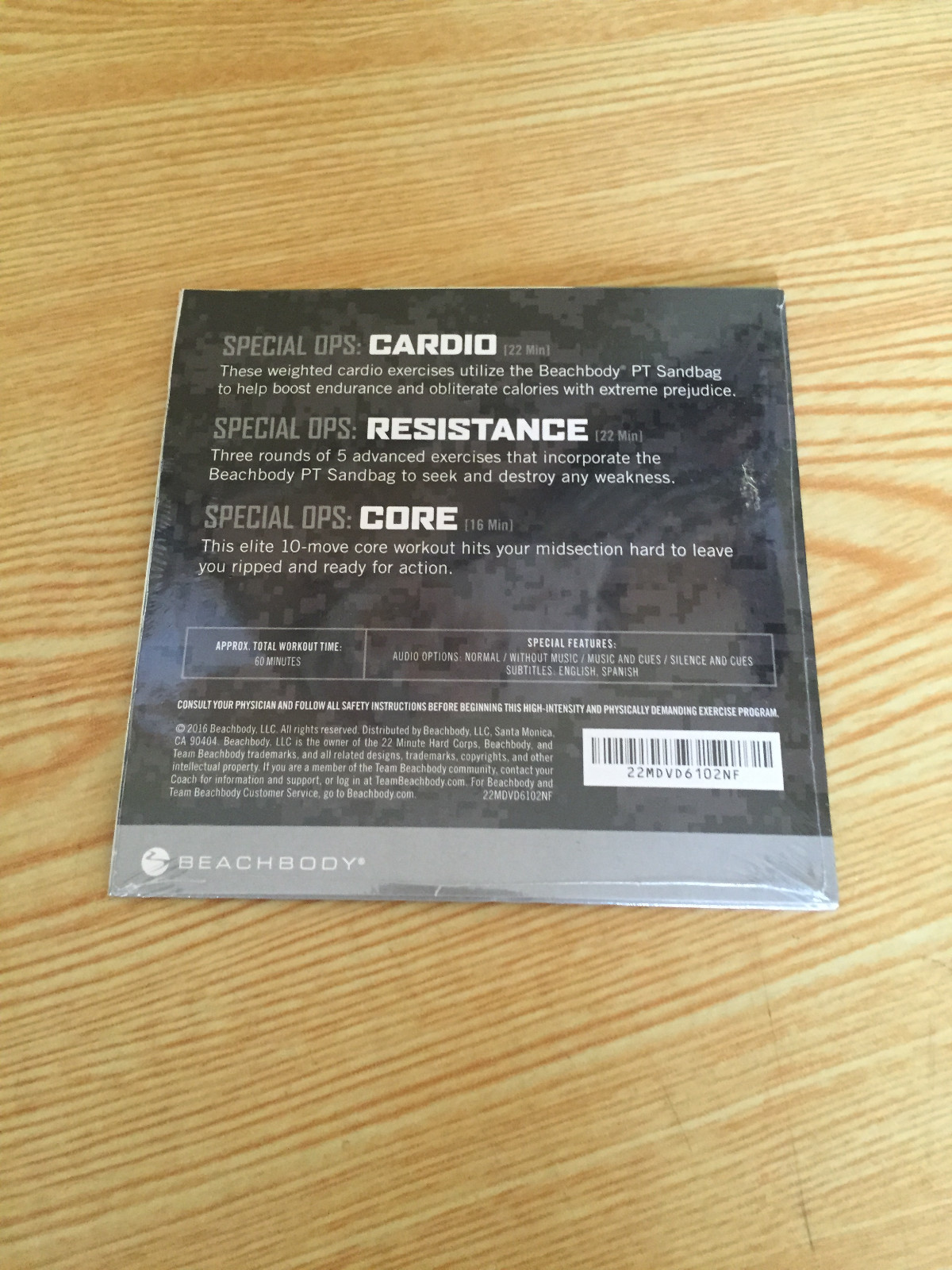 22 Minute Hard Corps Special Ops DVD NEW