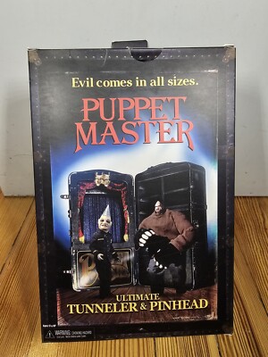 NECA Puppet Master Pinhead and Tunneler 7 inch Ultimate Action Figure Pack of 2