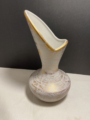 Large Vintage Mid Century Modern Royal Haeger Earth Wrap Vase