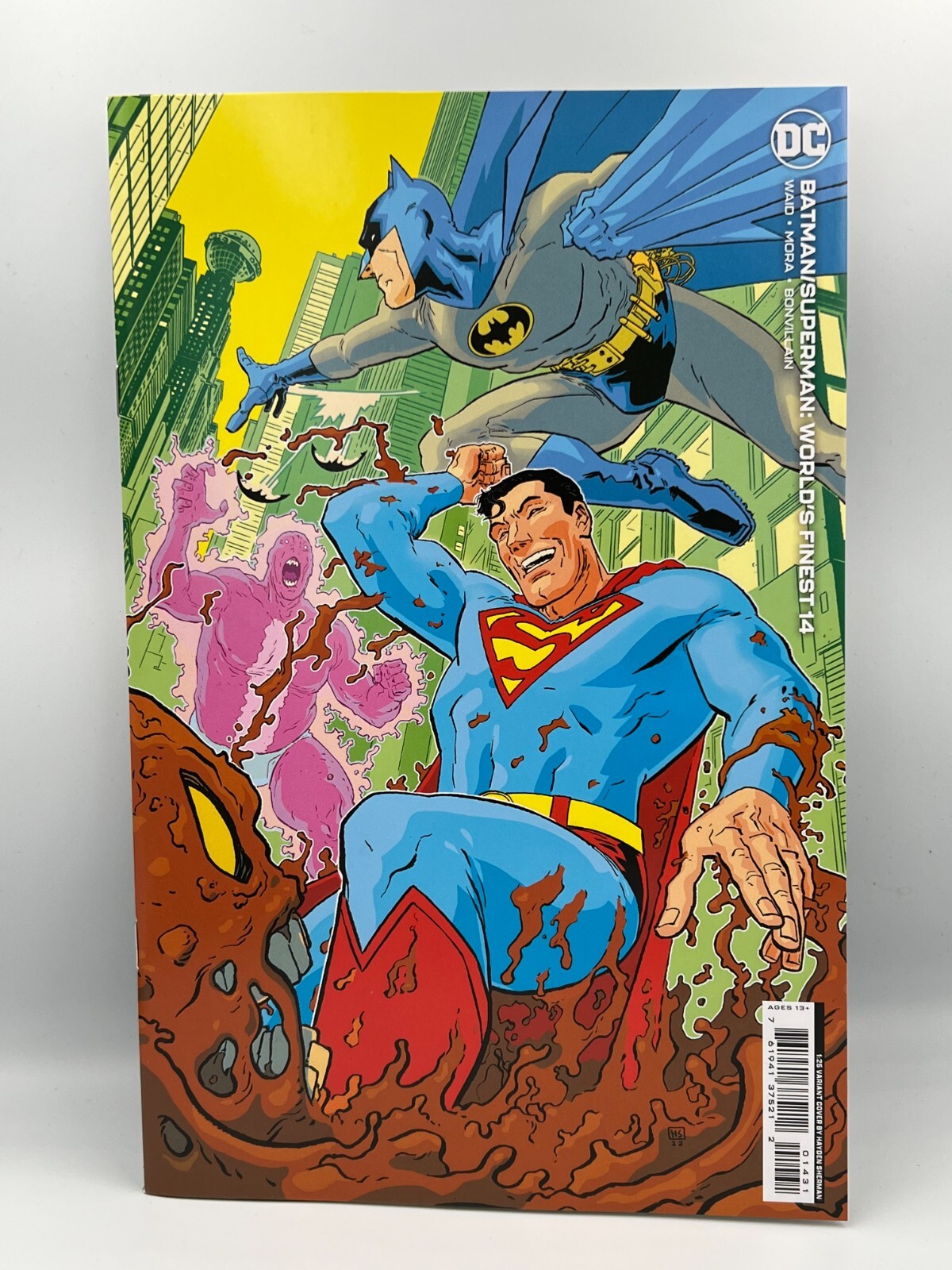 洋書 BATMAN/SUPERMAN: WORLD'S FINEST Variant BMSMWF_Cv25_1in25_var_02531.