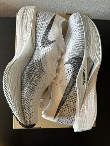 Pre-owned Nike Zoomx Vaporfly Next% 3 ‘white Particle Gray' Dv4130-100 W 11 | M 9.5 No-lid