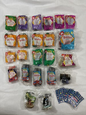 Lot of 27 Vintage Kids Meal Toys From McDonald's Happy Meal, Braums and KFC