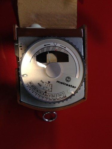 METRAWATT CDS EXPOSURE METER METRASTAR With Leather Case German