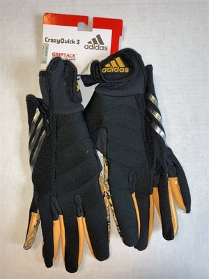 white and gold adidas gloves