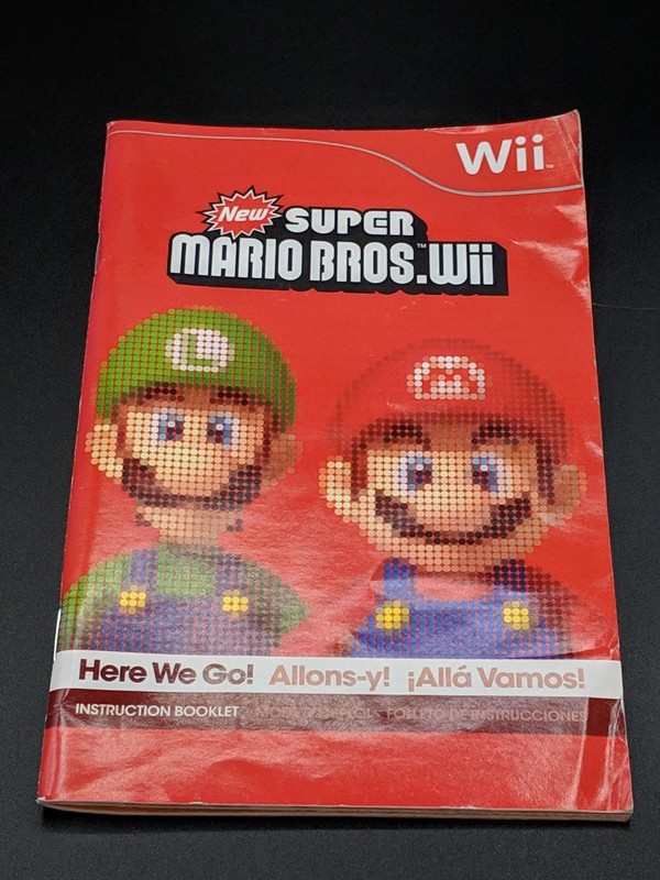 super mario brothers wii game