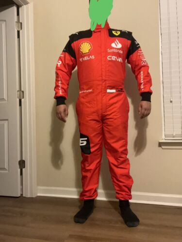 Charles Leclerc 2023 F1 Car Race Suit CIK/FIA Level 2 Go Charles Leclerc 2023 F1 Car Race Suit CIK/FIA Level 2 Go