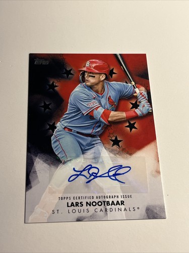 ゲームセンター・ゲームカード Lars Nootbaar Black Parallel Autographed Lars Nootbaar Black Parallel Autographed