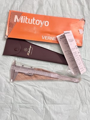 New Mitutoyo Vernier Caliper 532-120 IN/MM Scale 0-7 /0-180mm Holiday Price!!!