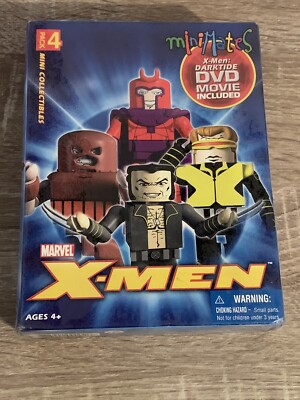 SHIPS SAME DAY  Marvel Minimates X-Men Darktide with DVD Box Set New Rare