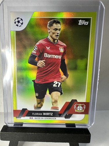 Florian Wirtz - Topps UEFA Club Competitions Yellow Foil