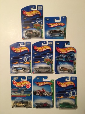 Hot Wheels Treasure Hunt Lot of 8 Different Vintage Cars