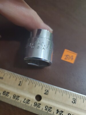 MAC Tools X246R, 3/8'' Drive, 3/4'' Socket, Shallow, 6 Point.