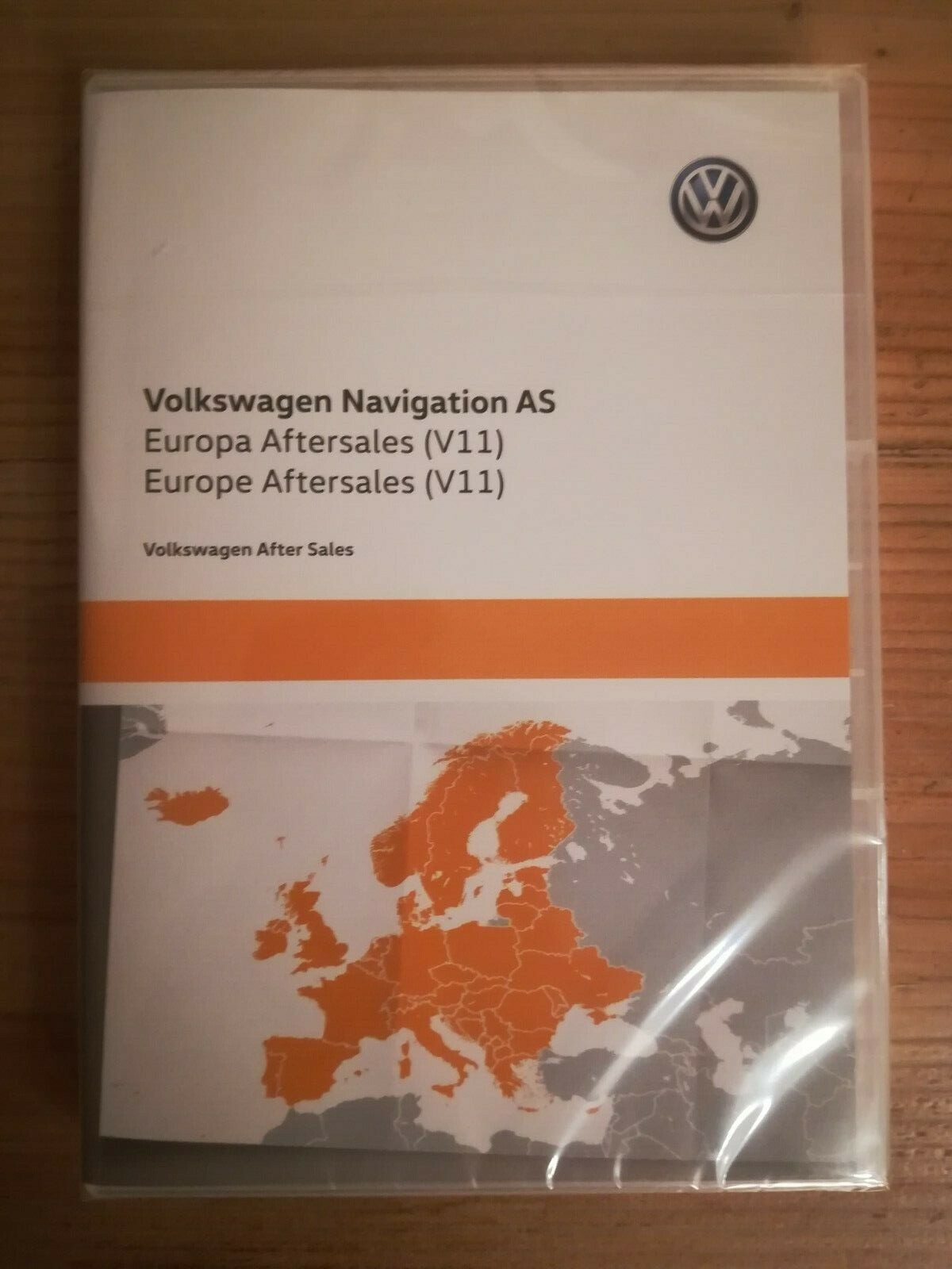 VW SD Karte Discover Media AZ Europa V12 Rot