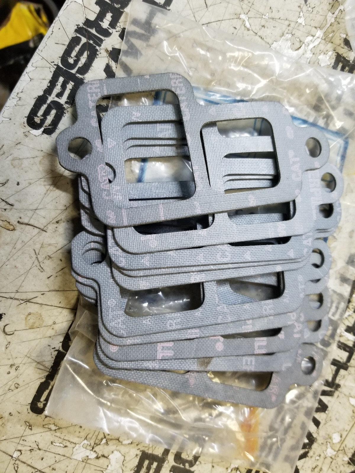 LOT OF 10PC - CATERPILLAR CAT OEM 7N-0200 GASKET 7N0200 - Picture 1 of 3