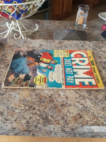 Crime does not pay  july vol 1 No 136 1954 10 cents