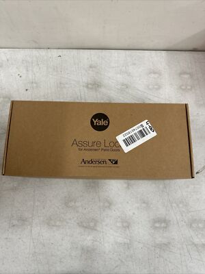 Yale Assure Lock for Andersen Patio Doors w/ Touchscreen Keypad- White