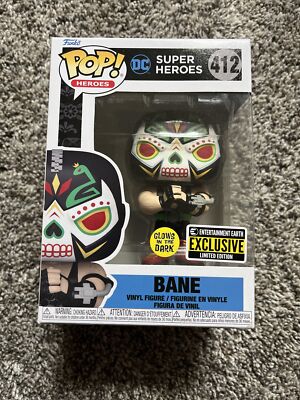 Dia de los DC Bane Glow-in-the-Dark Funko Pop! Exclusive Limited Edition *DB
