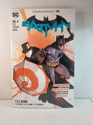 Batman Vol. 9: The Tyrant Wing Batman And The Penguin Together Against Bane! GN