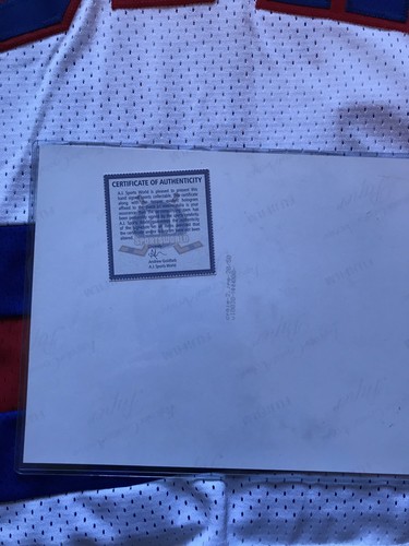 JIM CRAIG AUTOGRAPHED 1980 USA Team MIRACLE ON ICE JERSEY & Photo Coa A J Sport