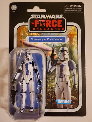 STAR WARS TVC VINTAGE FORCE UNLEASHED: STORMTROOPER COMMANDER - VC254
