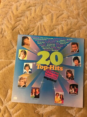 20 Top- Hits Original Ariola 87520 12'' Vinyl LP Free UK Postage