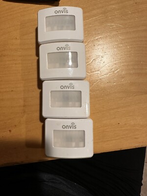 Lot Of 4 -ONVIS Smart Motion Sensor Wireless SMS1 For Apple HomeKit +Temp +Humid