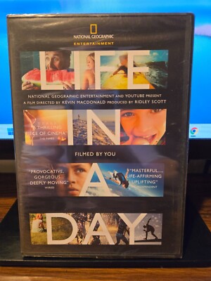National Geographic: LIFE IN A DAY (DVD, 2011) NEW Sealed