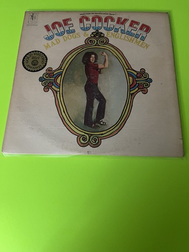 Joe Cocker Mad Dogs & Englishmen Double LP 1970 1st Press SP