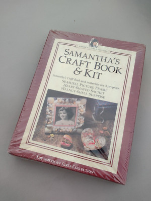 1996 SEALED  Samantha's Craft Book & Kit American Girl Pleasant Company