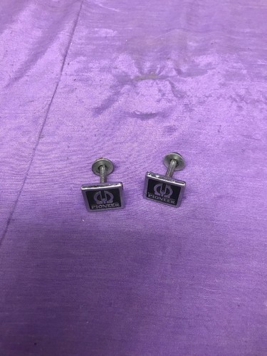 VINTAGE Pioneer CS-33 CS-53 Speaker Logo Badge Badges Grill Emblems Set PAIR